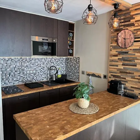 Appartamento Les Chalmettes 4 Personnes Au Pied Des Pistes Wifi - Balcon - Parking Monginevro