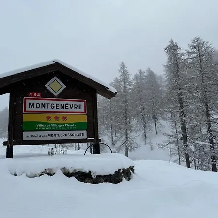 Les Chalmettes 4 Personnes Au Pied Des Pistes Wifi - Balcon - Parking * Monginevro
